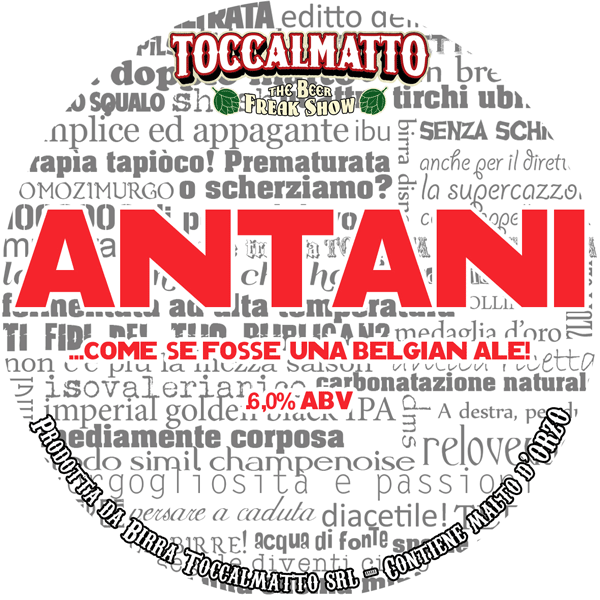 Birra Antani Toccalmatto